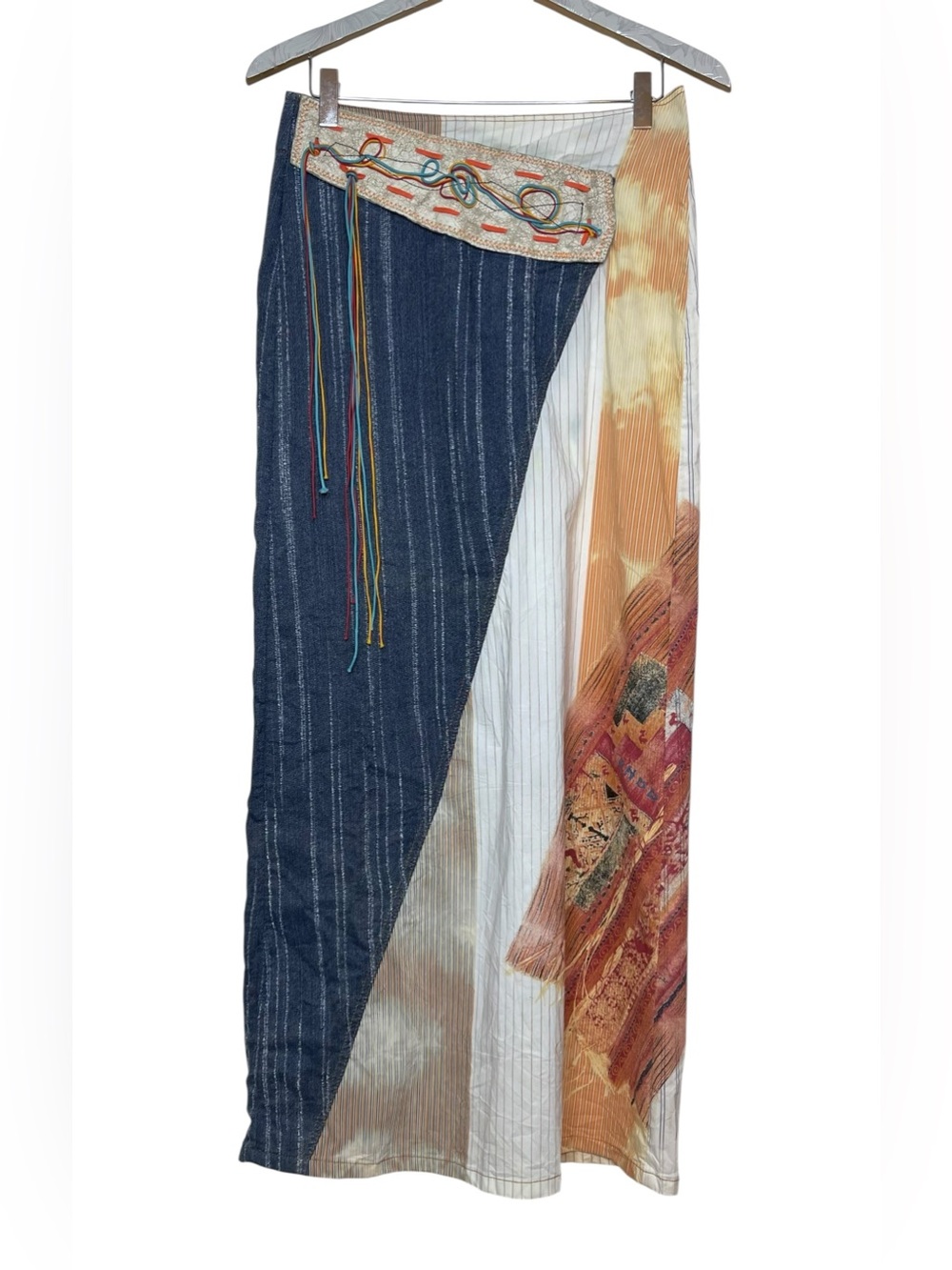 Vintage Y2K Save The Queen OHDD Skirt Art Eclectic Avant Garde Made In Italy